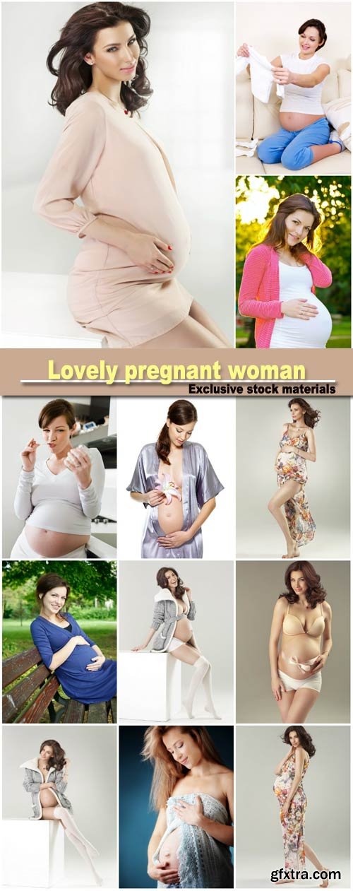 Lovely pregnant woman