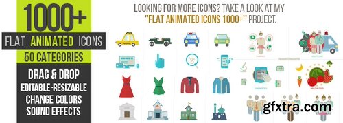 Videohive Animated Icons 1000+ 8922626