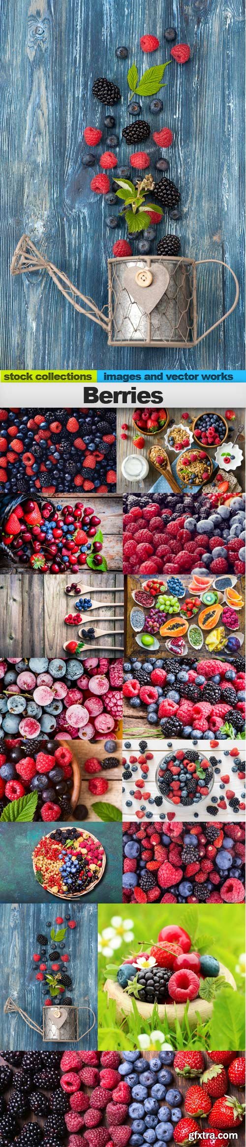 Berries, 15 x UHQ JPEG