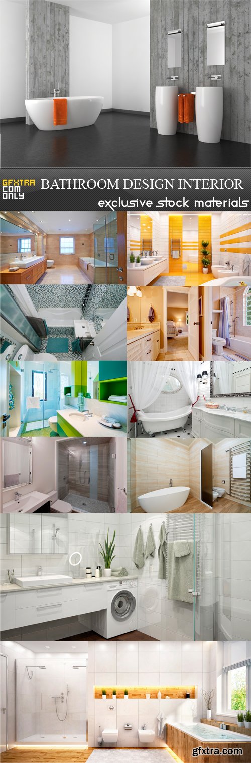 Bathroom design interior - 11 UHQ JPEG