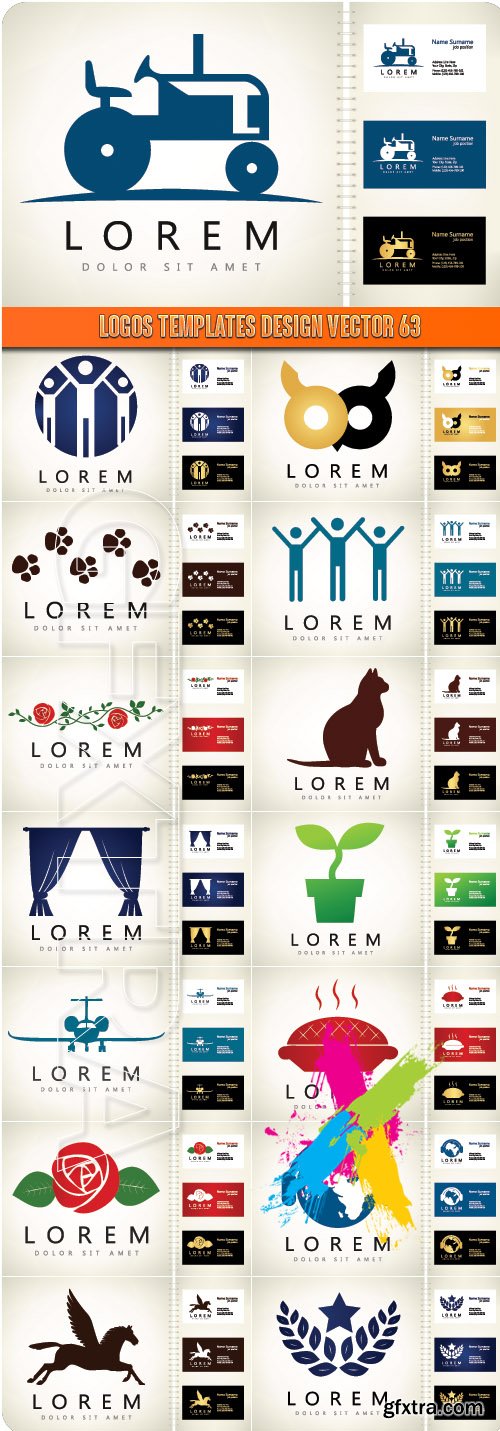 Logos Templates Design Vector 63