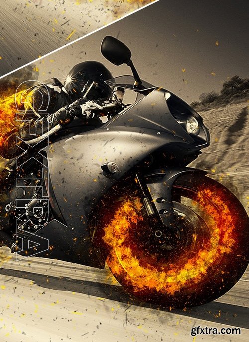 GraphicRiver - Fire Photoshop Action 17242101