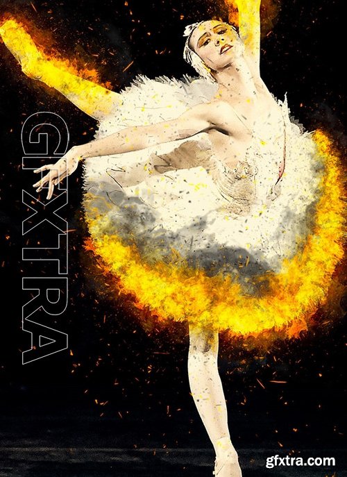 GraphicRiver - Fire Photoshop Action 17242101