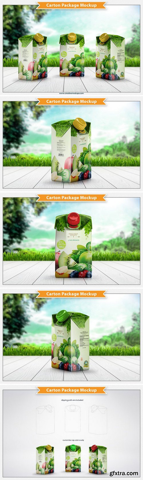 CM - Carton Package Mockup 800338