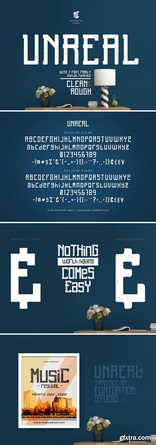 CM - Unreal Display Fonts 799260