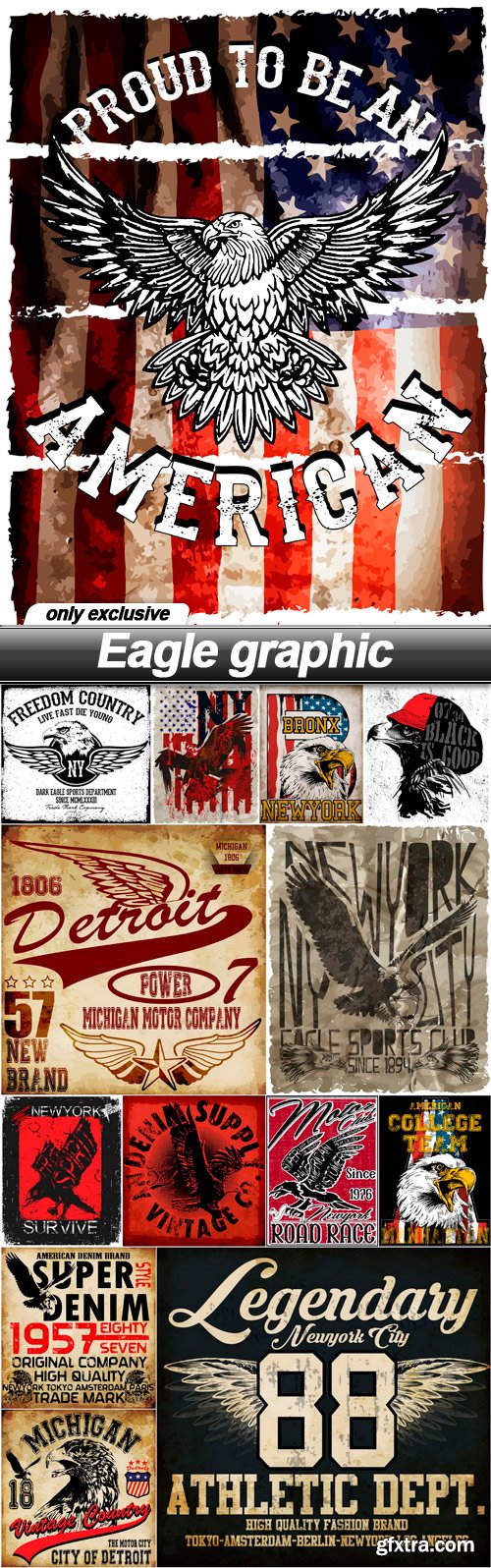 Eagle graphic - 14 EPS