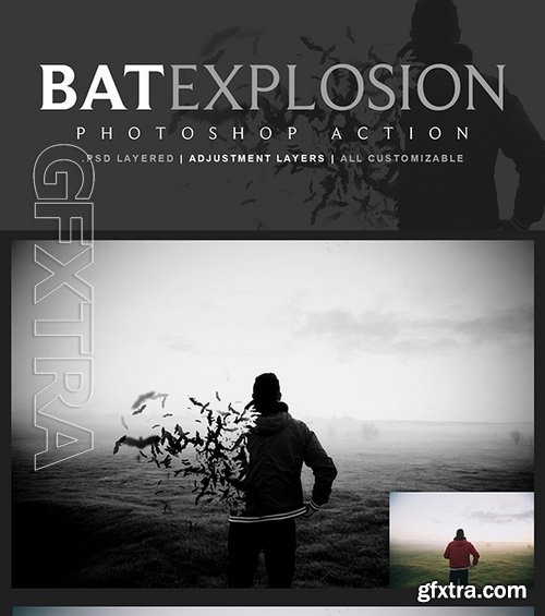 GraphicRiver - Bat Explosion Action 17197766