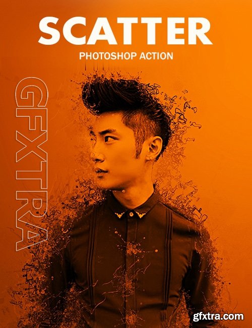 GraphicRiver - Scatter Photoshop Action 17229642