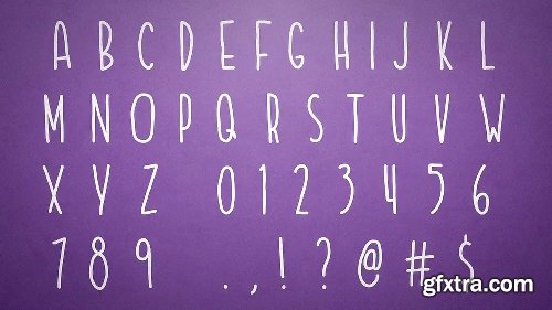 Videohive Doodle Typeface Kit 12324543