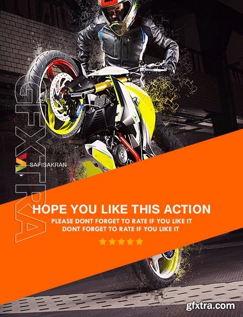 GraphicRiver - Scatter Photoshop Action 17229642