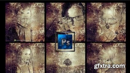 Photoshop-Photo to Ancient Grungy Art in Photoshop