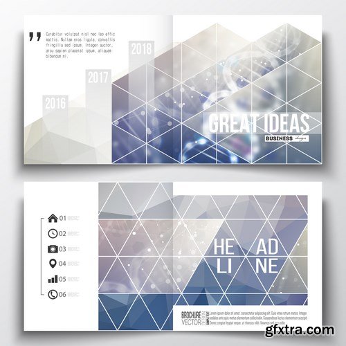 Business Templates for Brochure & Flyer 4 - 25xEPS