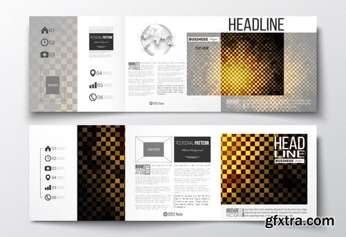 Business Templates for Brochure & Flyer 4 - 25xEPS