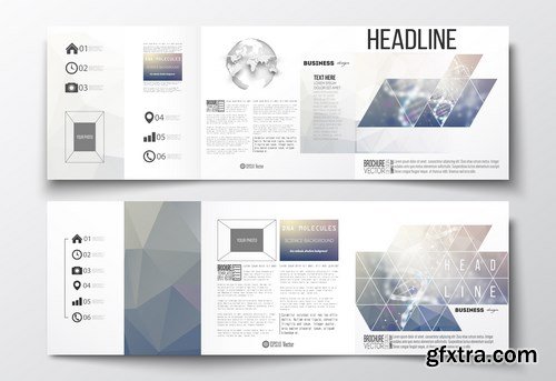 Business Templates for Brochure & Flyer 4 - 25xEPS