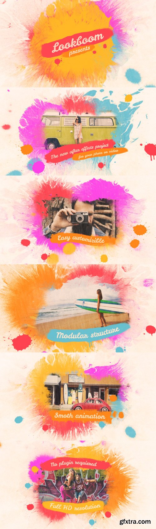 Videohive - Colorful Ink Slideshow - 17094960