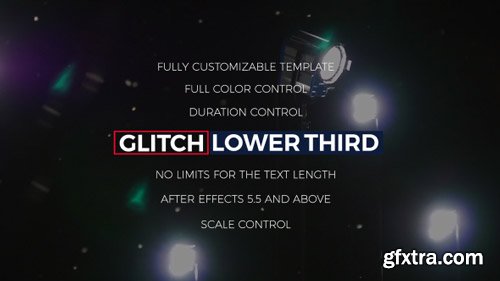 Videohive - Glitch Lower Thirds & Titles - 17100890