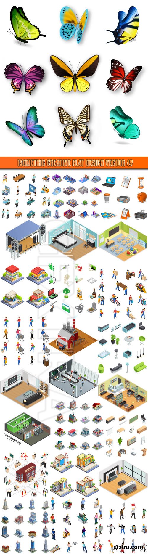 Isometric creative flat design vector 49