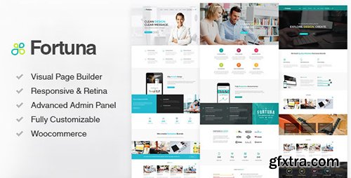 ThemeForest - Fortuna v1.60 - Responsive Multi-Purpose WordPress Theme - 12496833