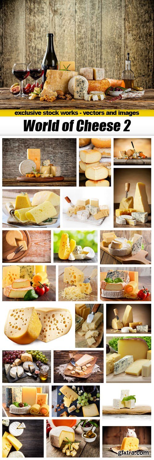 World of Cheese 2 - 25xUHQ JPEG