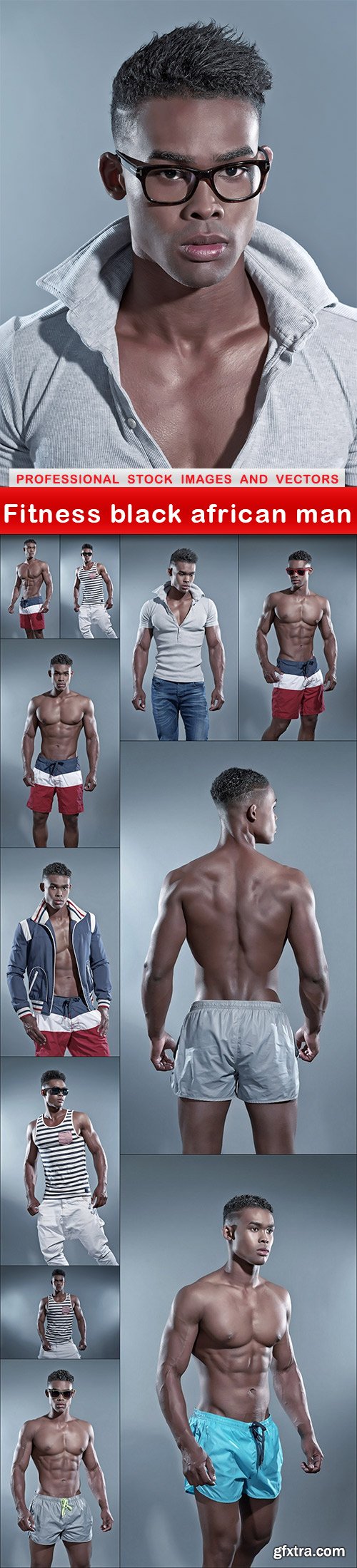 Fitness black african man - 12 UHQ JPEG