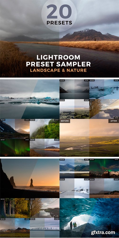 CM 809387 - Lightroom Preset Sampler - Landscape