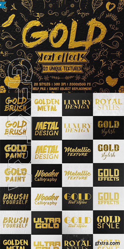 GraphicRiver - Gold Text Effects 17297785