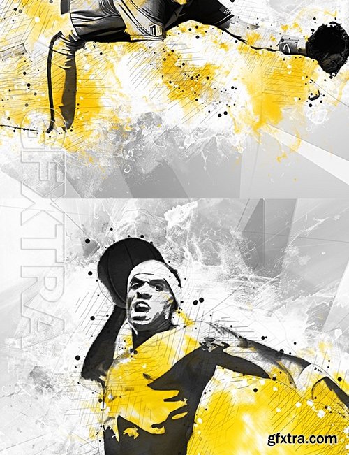 GraphicRiver - ModernArt Photoshop Action 17333522