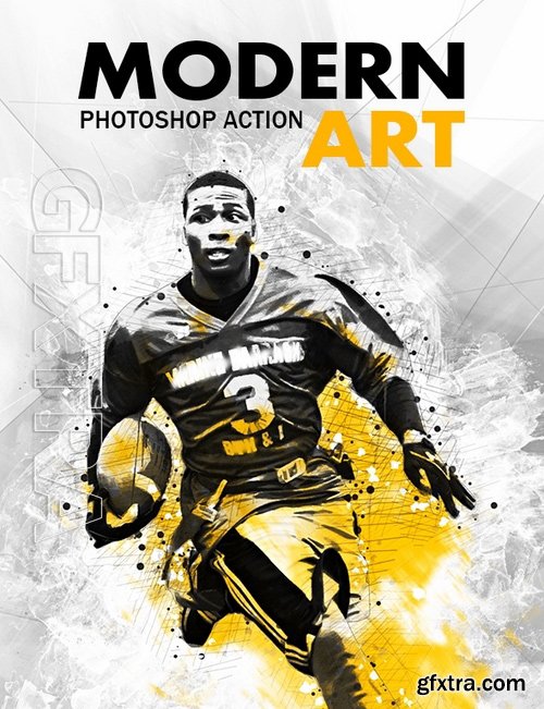 GraphicRiver - ModernArt Photoshop Action 17333522