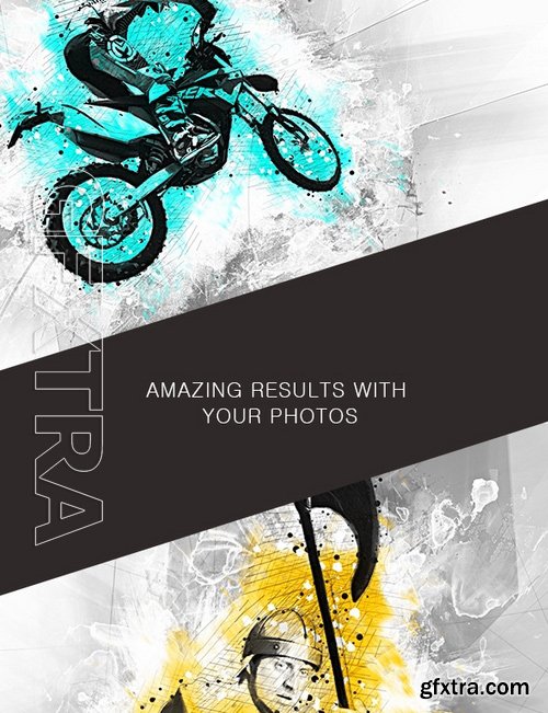 GraphicRiver - ModernArt Photoshop Action 17333522