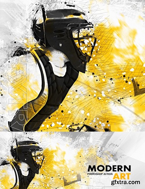 GraphicRiver - ModernArt Photoshop Action 17333522