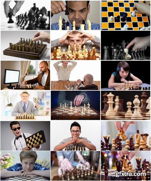 Collection of chess player grandmaster chess party figure 25 HQ Jpeg