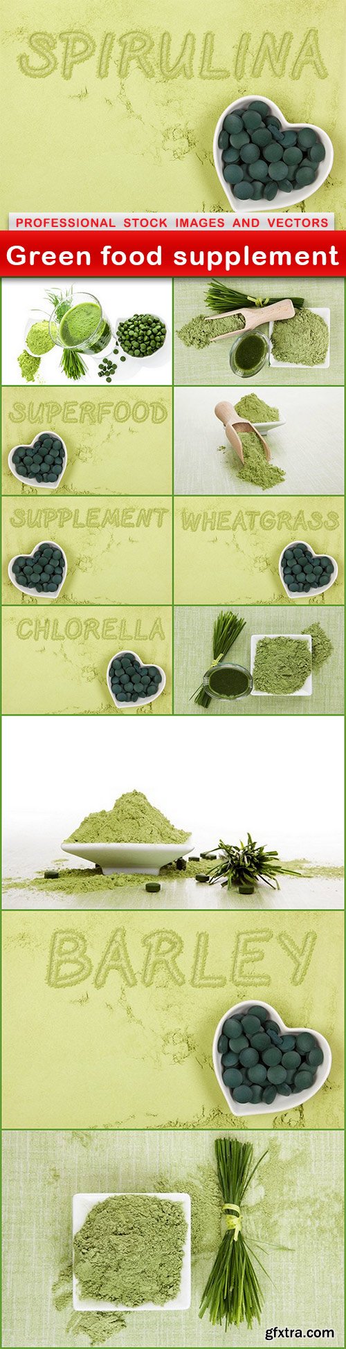 Green food supplement - 12 UHQ JPEG