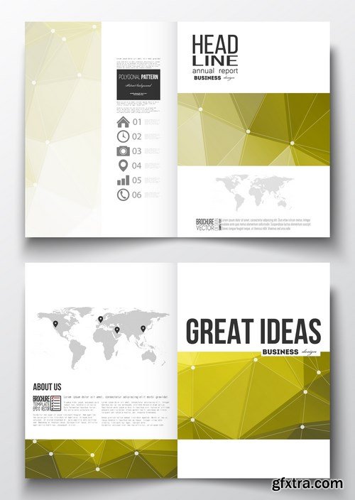 Business Templates for Brochure & Flyer 5 - 25xEPS