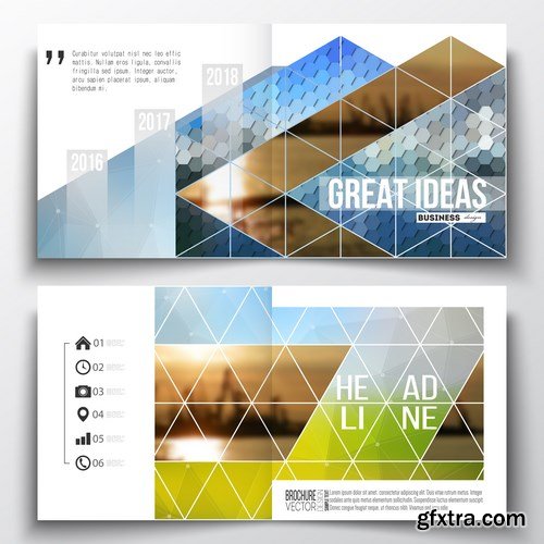 Business Templates for Brochure & Flyer 5 - 25xEPS