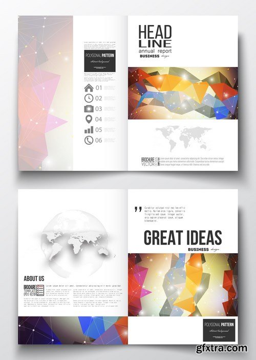 Business Templates for Brochure & Flyer 5 - 25xEPS