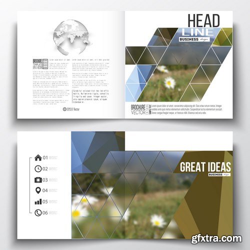 Business Templates for Brochure & Flyer 5 - 25xEPS