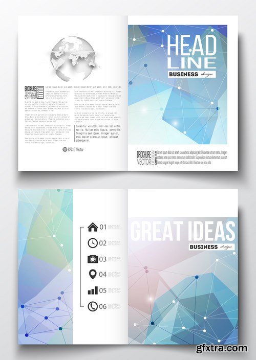 Business Templates for Brochure & Flyer 5 - 25xEPS