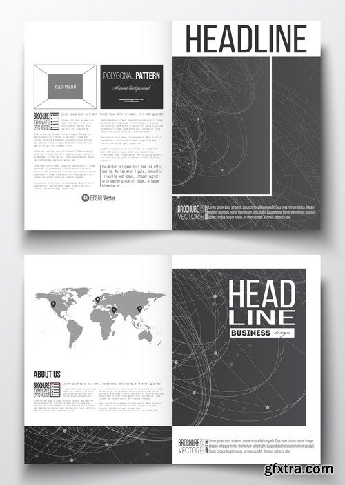 Business Templates for Brochure & Flyer 5 - 25xEPS