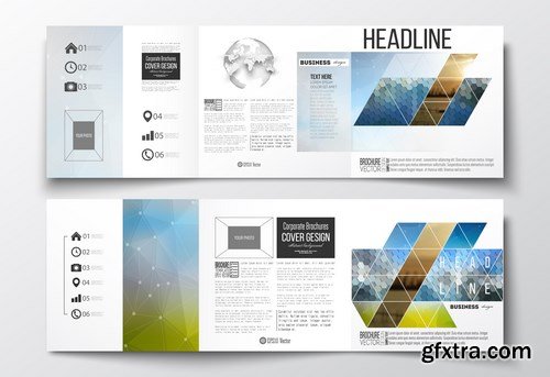 Business Templates for Brochure & Flyer 5 - 25xEPS