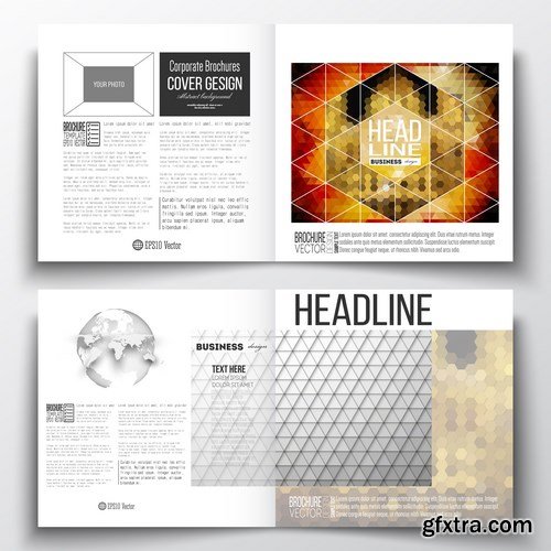 Business Templates for Brochure & Flyer 5 - 25xEPS