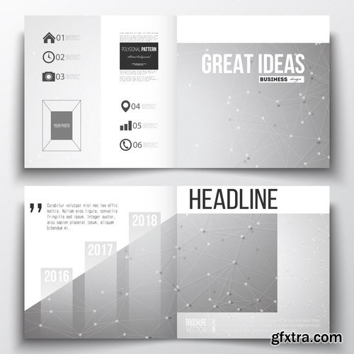 Business Templates for Brochure & Flyer 5 - 25xEPS