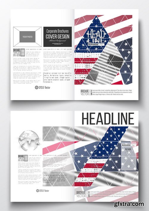 Business Templates for Brochure & Flyer 5 - 25xEPS