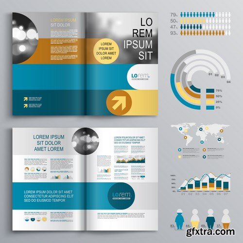 Corporate Brochure & Template - 50xEPS