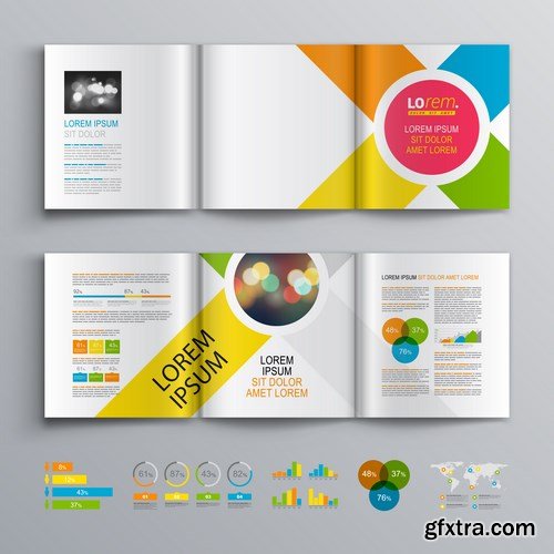 Corporate Brochure & Template - 50xEPS