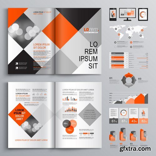 Corporate Brochure & Template - 50xEPS