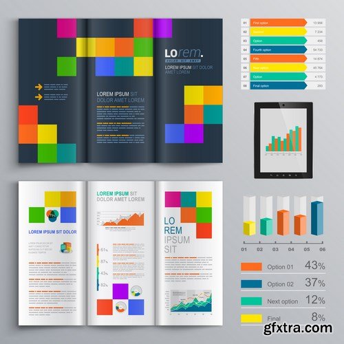 Corporate Brochure & Template - 50xEPS