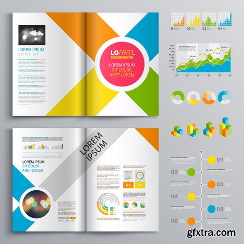 Corporate Brochure & Template - 50xEPS