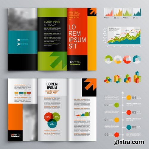 Corporate Brochure & Template - 50xEPS