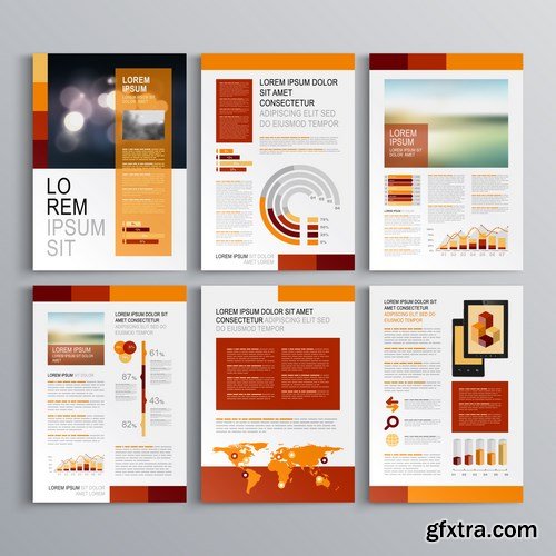 Corporate Brochure & Template - 50xEPS