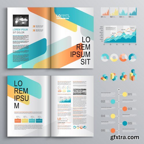 Corporate Brochure & Template - 50xEPS